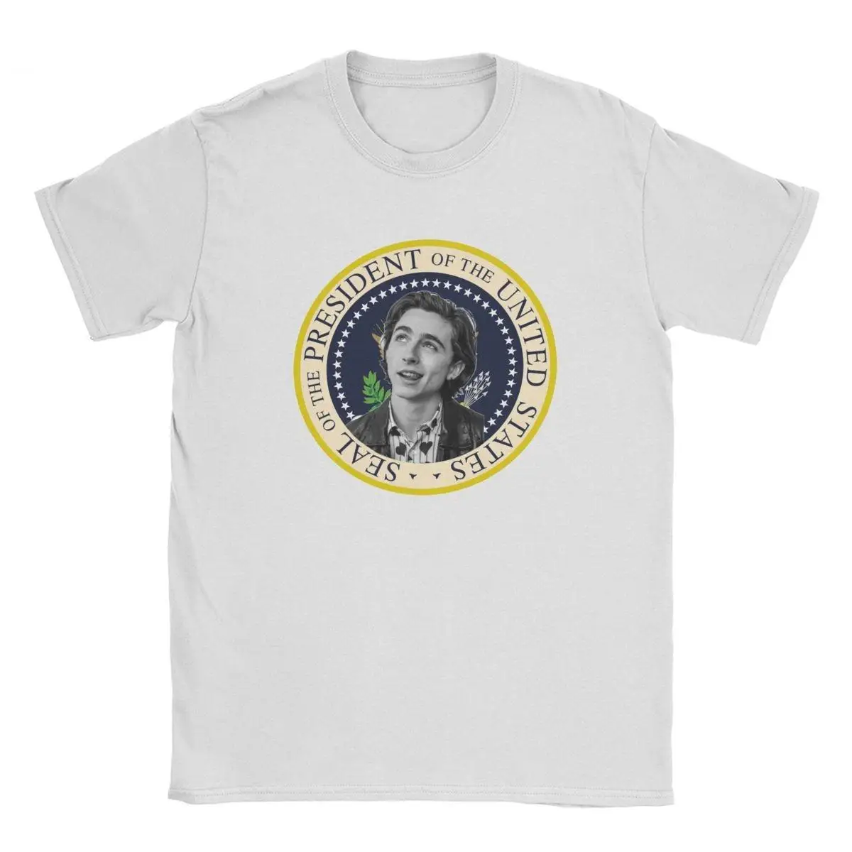 Timothee Chalamet For President Men's T Shirt Leisure Tee Shirt Short Sleeve Round Neck T-Shirt Pure Cotton New Arrival Clothing
Timothee Chalamet For President Men's T Shirt Leisure Tee Shirt Short Sleeve Round Neck T-Shirt Pure Cotton New Arrival Clothing