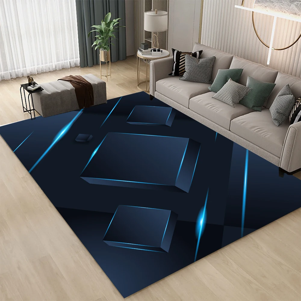 Generic Washable Floor Lounge Rug Large Area Carpets for Living Room