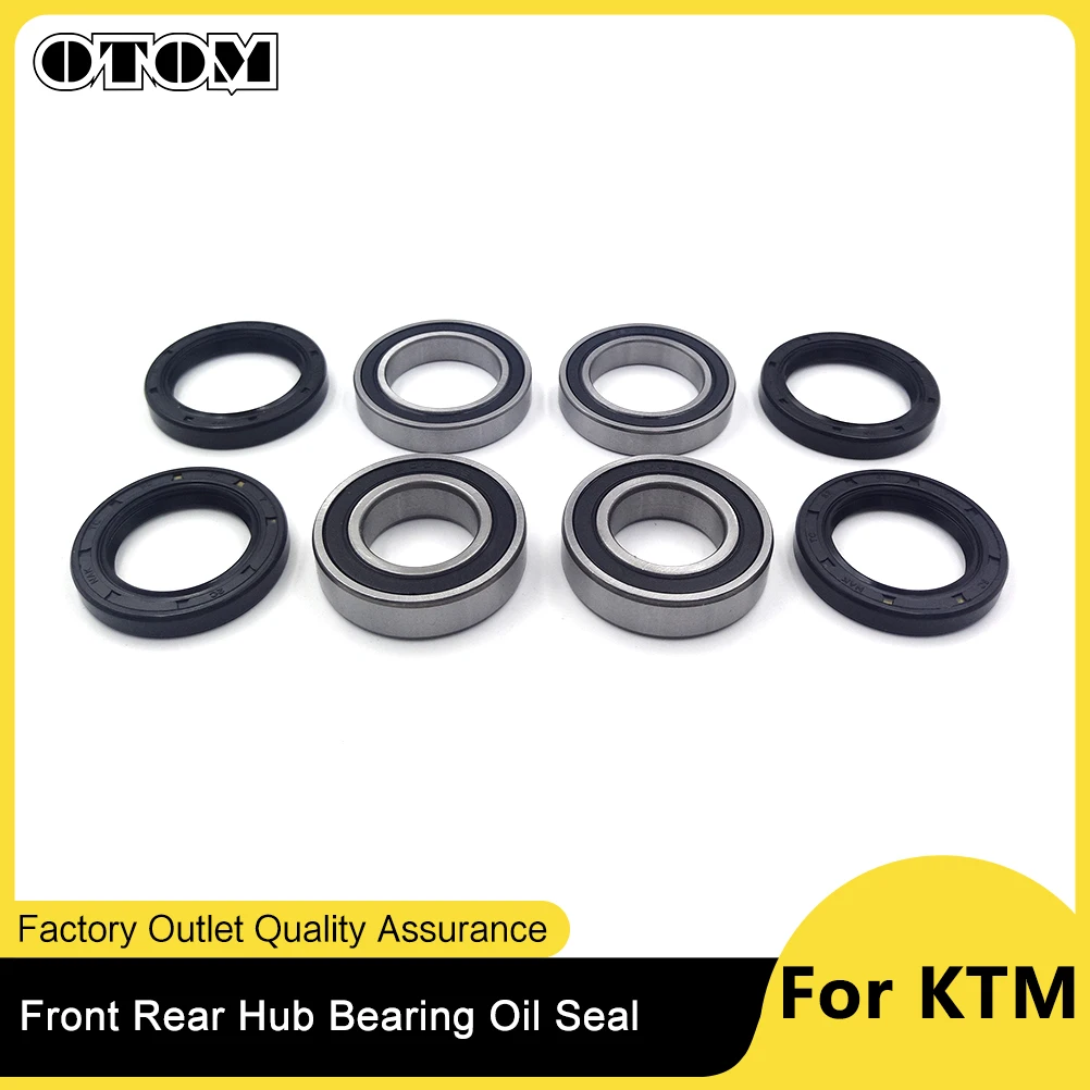 OTOM 2 Pair Front Rear Wheel Hub Bearing and Oil Seal Kit For KTM EXC SX XCF MXC HUSQVARNA TE FC FE 250 450 530 Motorcycle Parts
OTOM 2 Pair Front Rear Wheel Hub Bearing and Oil Seal Kit For KTM EXC SX XCF MXC HUSQVARNA TE FC FE 250 450 530 Motorcycle Parts