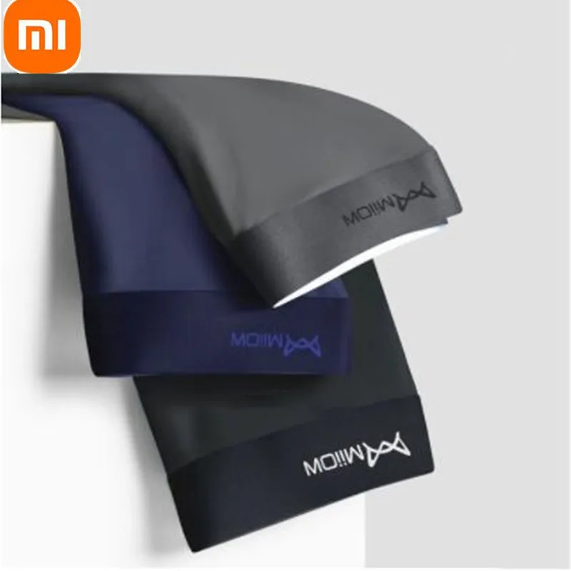 3pcs/lot Xiaomi Men Panties Graphene Antibacterial Man Underwear Solid Color Ice Silk Seamless Boxer Shorts For Male Underpatns
3pcs/lot Xiaomi Men Panties Graphene Antibacterial Man Underwear Solid Color Ice Silk Seamless Boxer Shorts For Male Underpatns