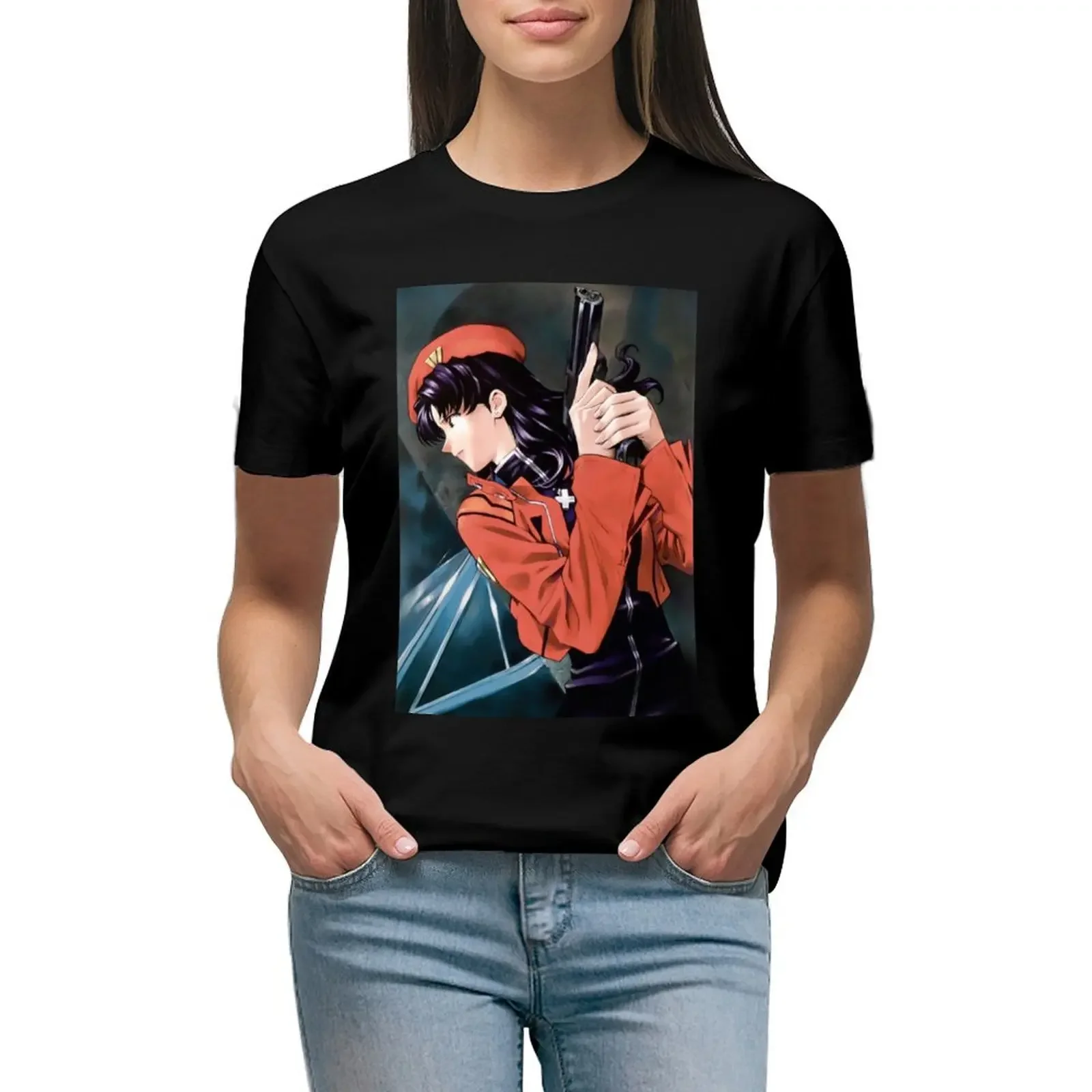 Misato Katsuragi T-shirt Aesthetic clothing female shirts graphic tees Woman clothes
Misato Katsuragi T-shirt Aesthetic clothing female shirts graphic tees Woman clothes