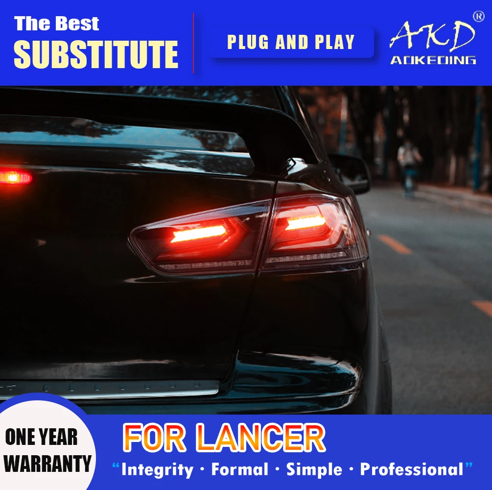Задний фонарь AKD для Mitsubishi Lancer, светодиодный задний фонарь 2009-2016 Lancer EX, задний противотуманный тормоз, сигнал поворота, автомобильные аксессуары
Задний фонарь AKD для Mitsubishi Lancer, светодиодный задний фонарь 2009-2016 Lancer EX, задний противотуманный тормоз, сигнал поворота, автомобильные аксессуары