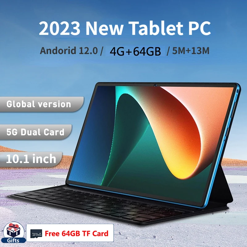 2023 New 10.1 Inch 4G+64GB+Free 64GB TF Card Tablet Android 12.0 Tablet PC 4G Large Screen Mobile Phone Game Tablet Pc
2023 New 10.1 Inch 4G+64GB+Free 64GB TF Card Tablet Android 12.0 Tablet PC 4G Large Screen Mobile Phone Game Tablet Pc