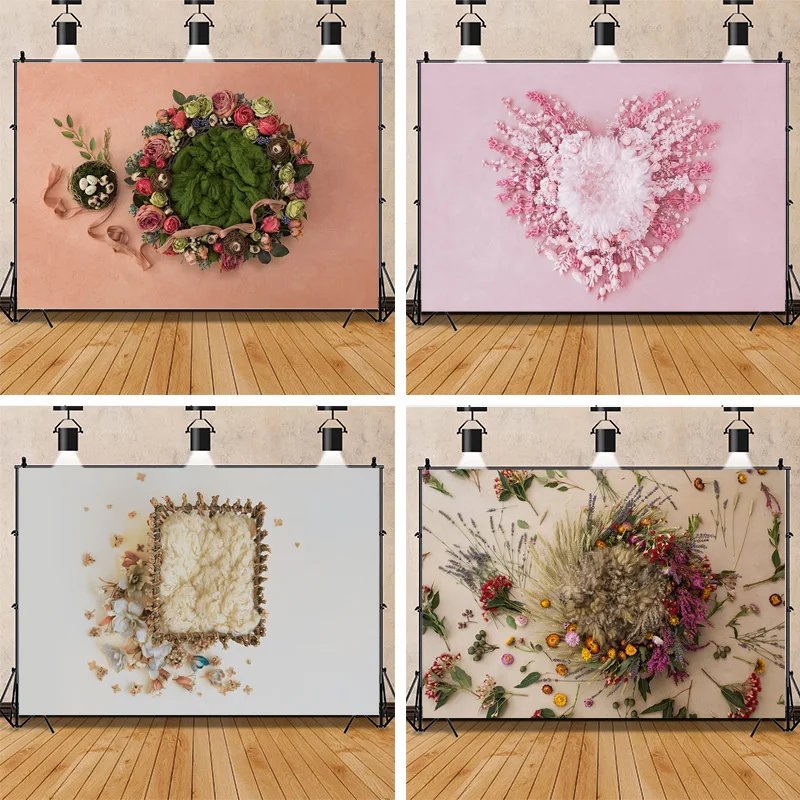 SHUOZHIKE Newborn Baby Portrait Photography Background Flowers Swing Birthday Heart Background Photo Gallery Props BG-02
SHUOZHIKE Newborn Baby Portrait Photography Background Flowers Swing Birthday Heart Background Photo Gallery Props BG-02