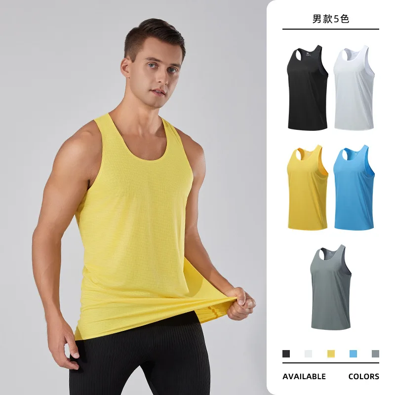 Fitness Vest Men Marathon Lightweight Women Racerback Couple Running Vest Tank Top Gym Clothing Yoga Traning Sports Singlet Men 
Fitness Vest Men Marathon Lightweight Women Racerback Couple Running Vest Tank Top Gym Clothing Yoga Traning Sports Singlet Men