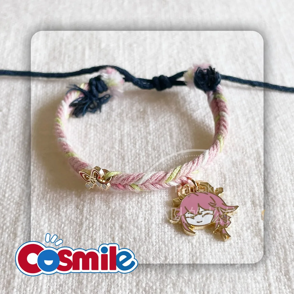 Cosmile Genshin Impact Yae Miko плетеный браслет на руку металлический кулон Аниме Косплей C
Cosmile Genshin Impact Yae Miko плетеный браслет на руку металлический кулон Аниме Косплей C