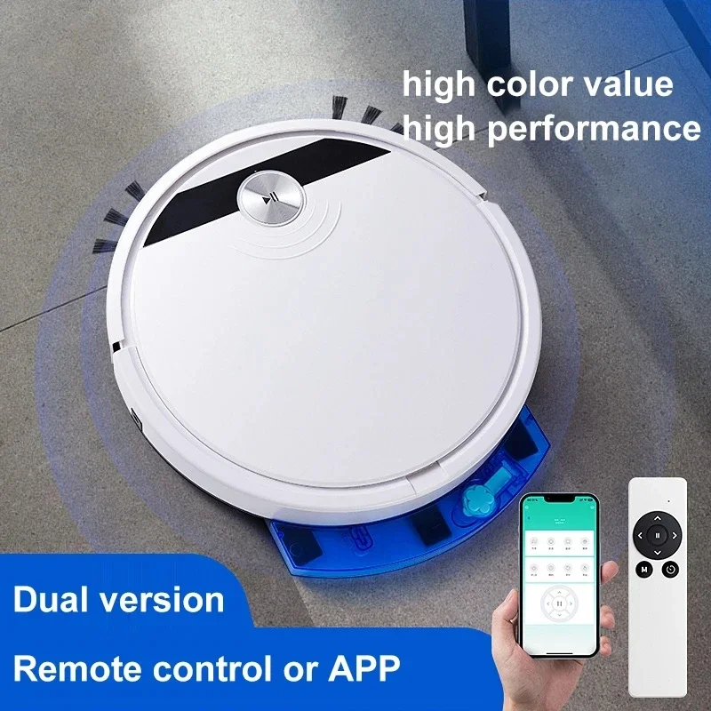 

2024 New 3-in-1 Robot Vacuum Cleaner Sweep and Wet Mopping Floors&Carpet Run Remote Control&APP Sweeping Floor Robot Machine