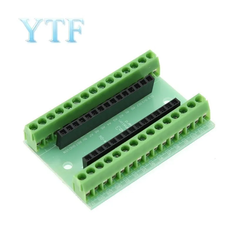 1pcs NANO 3.0 controller Terminal Adapter for NANO terminal expansion board for arduino Nano version 3.0
1pcs NANO 3.0 controller Terminal Adapter for NANO terminal expansion board for arduino Nano version 3.0