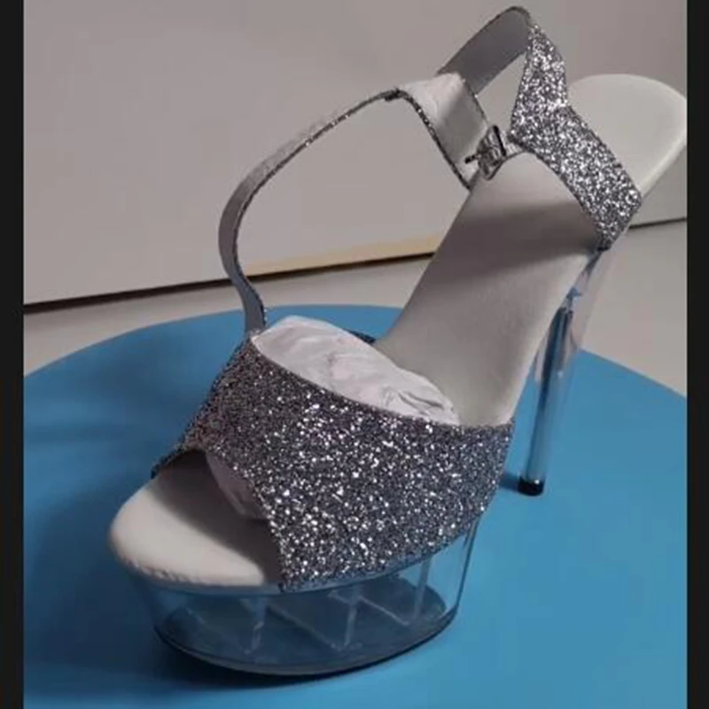 LAIJIANJINXIA New 15CM/6inches PU Upper Fashion Sexy Exotic High Heel Platform Party Women Sandals Pole Dance Shoes K113
LAIJIANJINXIA New 15CM/6inches PU Upper Fashion Sexy Exotic High Heel Platform Party Women Sandals Pole Dance Shoes K113