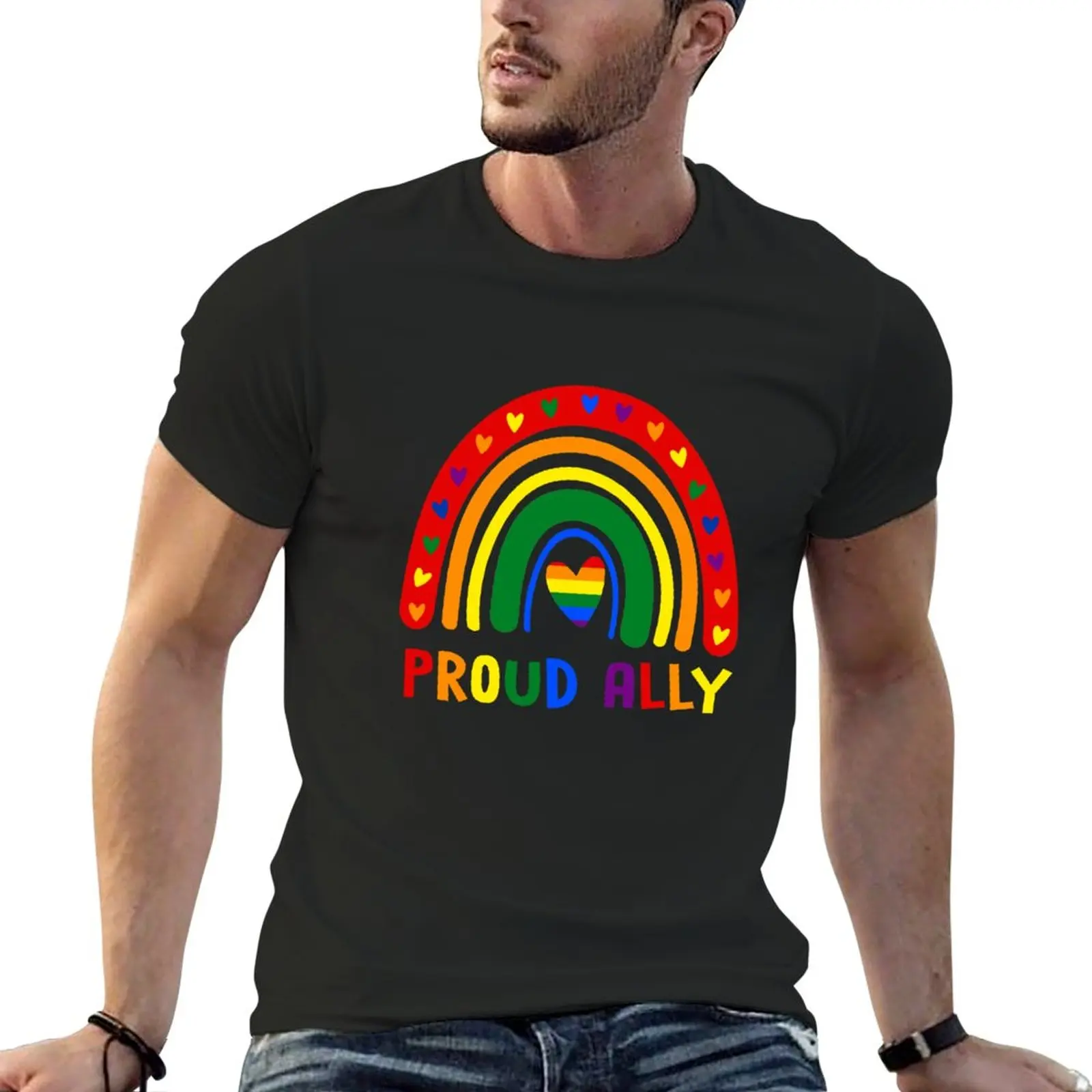 Proud Ally Rainbow LGBT Support LGBTQ Pride T-Shirt plus sizes sublime men clothes
Proud Ally Rainbow LGBT Support LGBTQ Pride T-Shirt plus sizes sublime men clothes