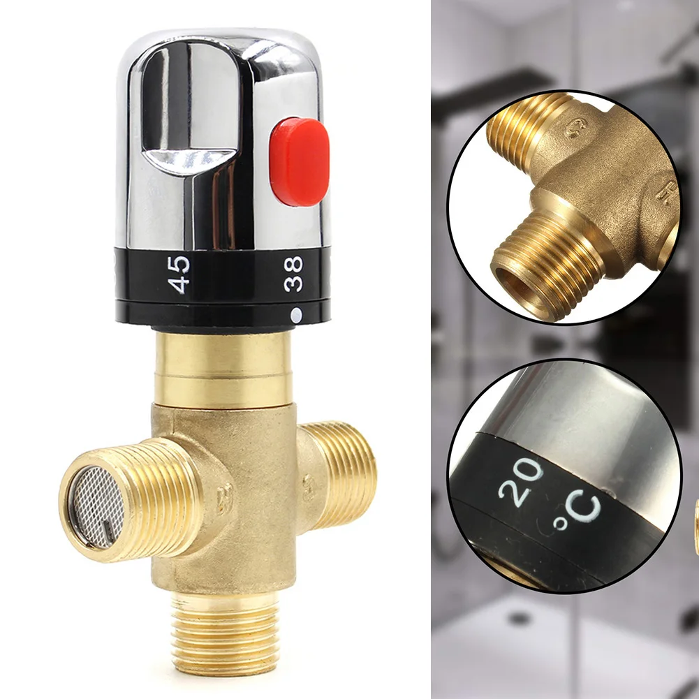 Brass Constant Temperature Mixing Valve 0.05-1mpa Constant Temperature Faucet Mixer Thermostatic Valve Water Temperature Control
Brass Constant Temperature Mixing Valve 0.05-1mpa Constant Temperature Faucet Mixer Thermostatic Valve Water Temperature Control