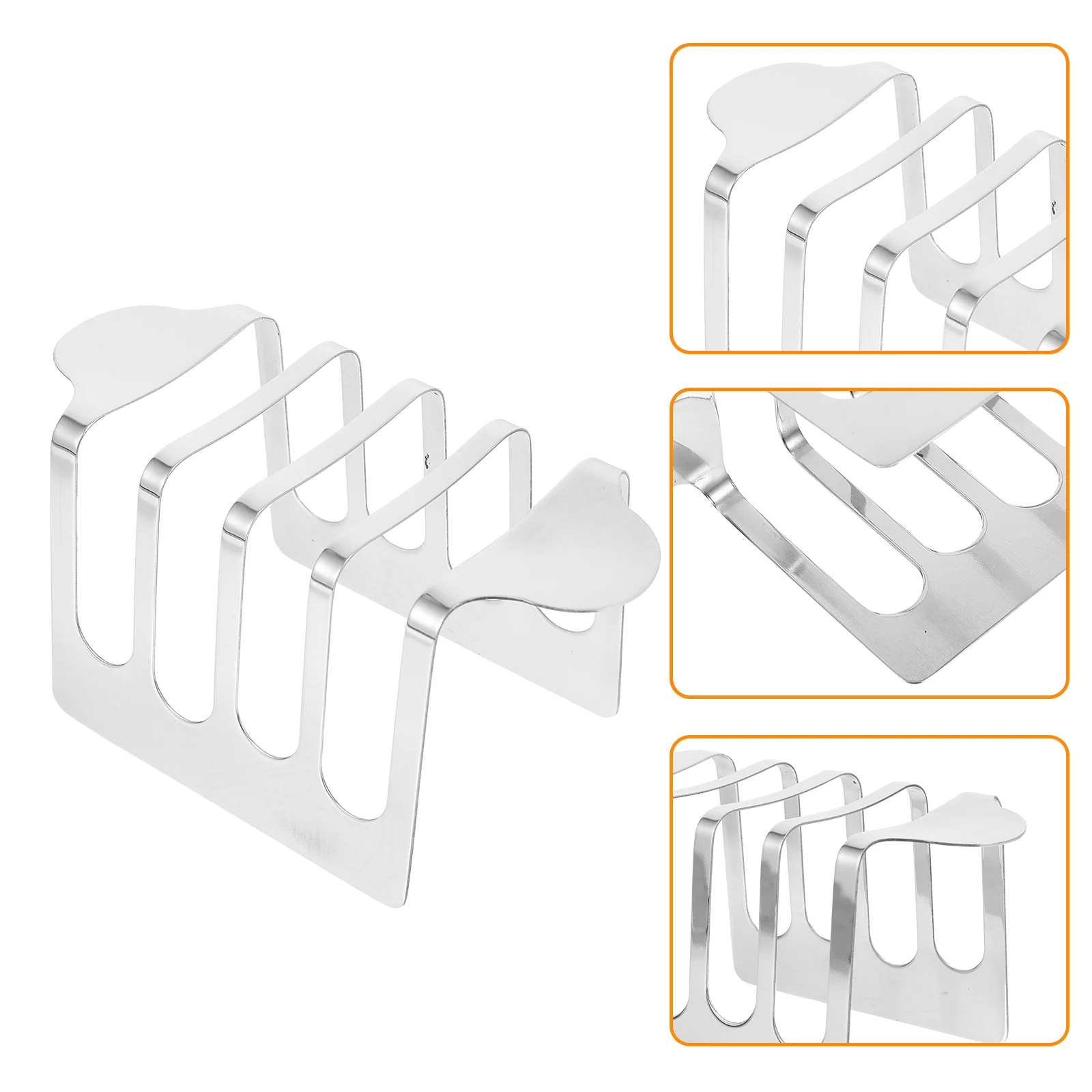 Bread Rack Multi-grid Sliced Shelf Sliced-toast Storing Stand Stainless-Steel Hotel Buffet Snack Sandwich
Bread Rack Multi-grid Sliced Shelf Sliced-toast Storing Stand Stainless-Steel Hotel Buffet Snack Sandwich