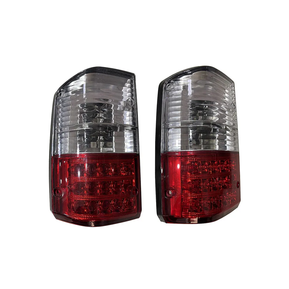 

A Pair Car LED Taillight Brake Light for Nissan Safari Patrol Y60 Modified Rear Lamp 1987 to 1997 White Red