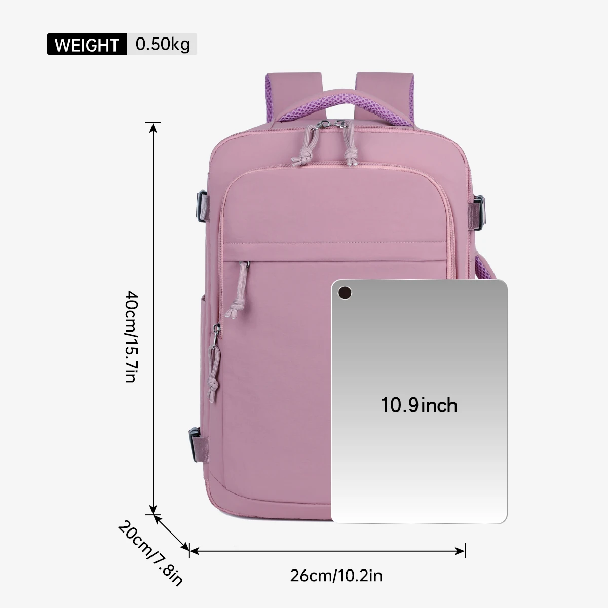 Backpack Women's Work Commuting Travel Multifunctional Computer 16inch Water-Repellent Large Capacity Student School Bag Business Meeting Registration Travel Backpack Women's Work Commuting Travel Multifunctional Computer 16inch Water-Repellent Large Capacity Student School Bag Business Meeting Registration Travel