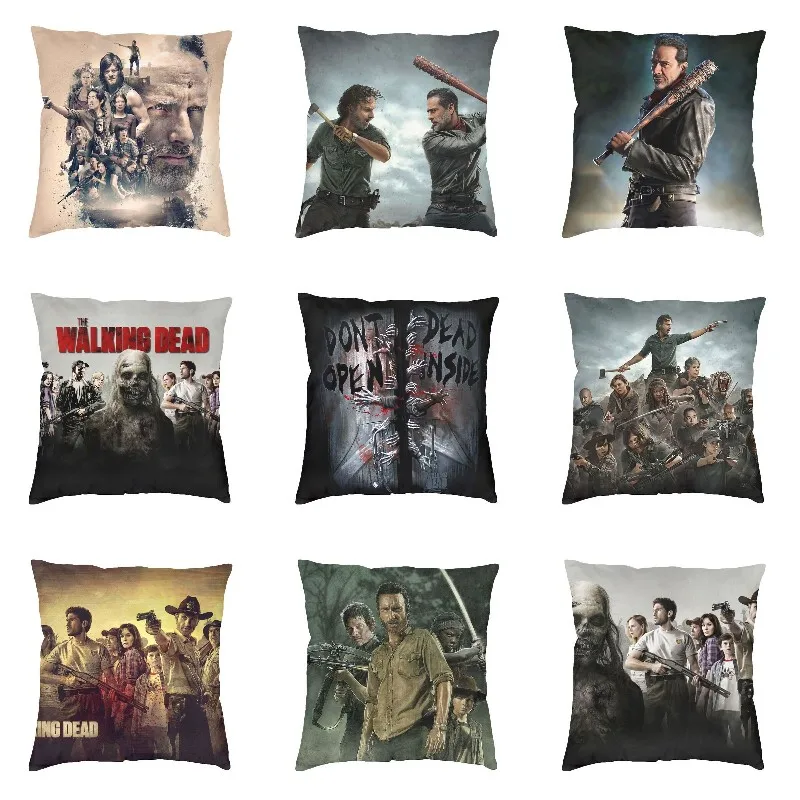 The Walking Dead Pillow Decor Home Horror Zombie TV Show Luxury Cushion Cover Square Pillowcase
The Walking Dead Pillow Decor Home Horror Zombie TV Show Luxury Cushion Cover Square Pillowcase