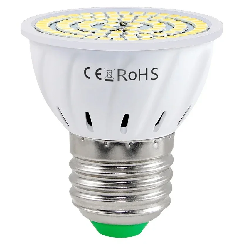 

80 LED LED Bulbs Spot GU10 MR16 E27 E14 B22 Spotlight AC220V 3000K/6500K LED Light Lamp For Home Decoration Replace Halogen Lamp