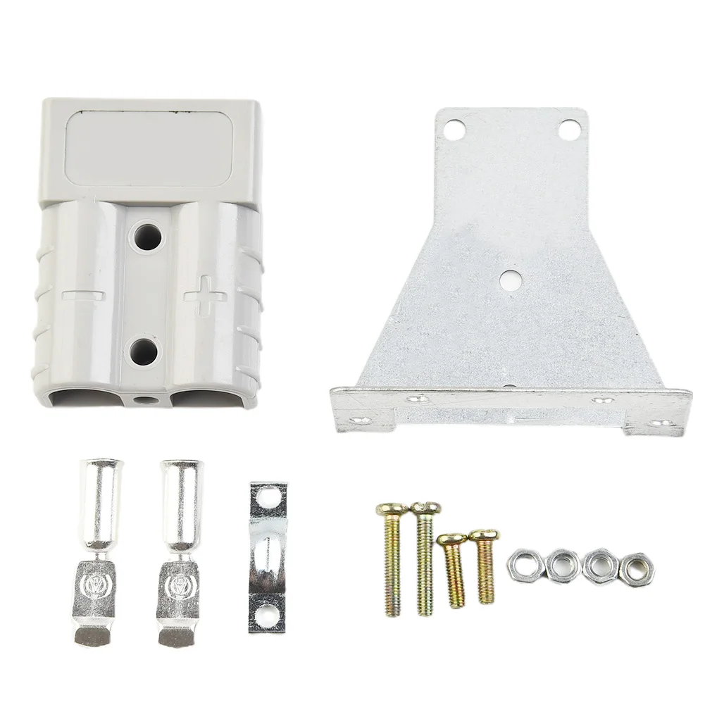 1set Plug 12-6AWG 50A 600V High Current Connector For Anderson Electric Forklift Trucks With Metal Bracket Electrical Equipment
1set Plug 12-6AWG 50A 600V High Current Connector For Anderson Electric Forklift Trucks With Metal Bracket Electrical Equipment