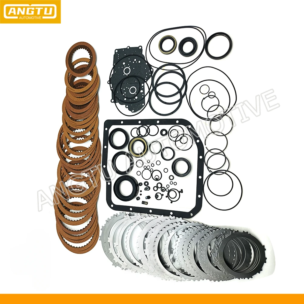 AUTOMATIC TRANSMISSION U140E U140F MAIN REBUILD KIT Overhaul Seal Steel Friction Pads FOR TOYOTA CAMRY HIGHLANDER LEXUS.
AUTOMATIC TRANSMISSION U140E U140F MAIN REBUILD KIT Overhaul Seal Steel Friction Pads FOR TOYOTA CAMRY HIGHLANDER LEXUS.