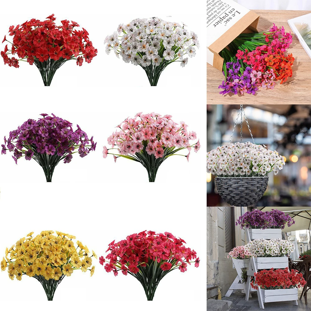 31CM Artificial Flowers Outdoor Plastic Plants Garden Porch Decor Artificial Flowers Fake Flowers Home Garden Bouquet Decor
31CM Artificial Flowers Outdoor Plastic Plants Garden Porch Decor Artificial Flowers Fake Flowers Home Garden Bouquet Decor