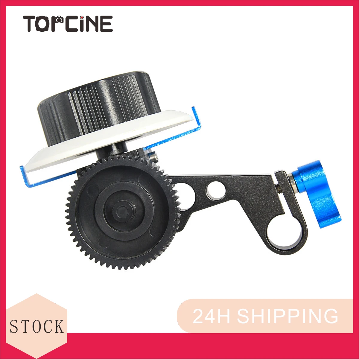 Topcine Mini Follow Focus with Gear Ring Belt Quick Release for DSLR Camera Camcorder
Topcine Mini Follow Focus with Gear Ring Belt Quick Release for DSLR Camera Camcorder