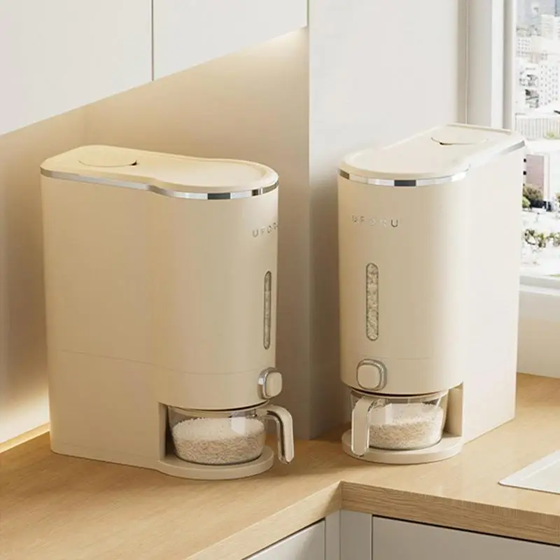 Sealed Rice Bucket Quick Rice Dispensing Healthy And Tasteless Rice Bucket Suitable For Most Grains Smart Convenient Use
Sealed Rice Bucket Quick Rice Dispensing Healthy And Tasteless Rice Bucket Suitable For Most Grains Smart Convenient Use
