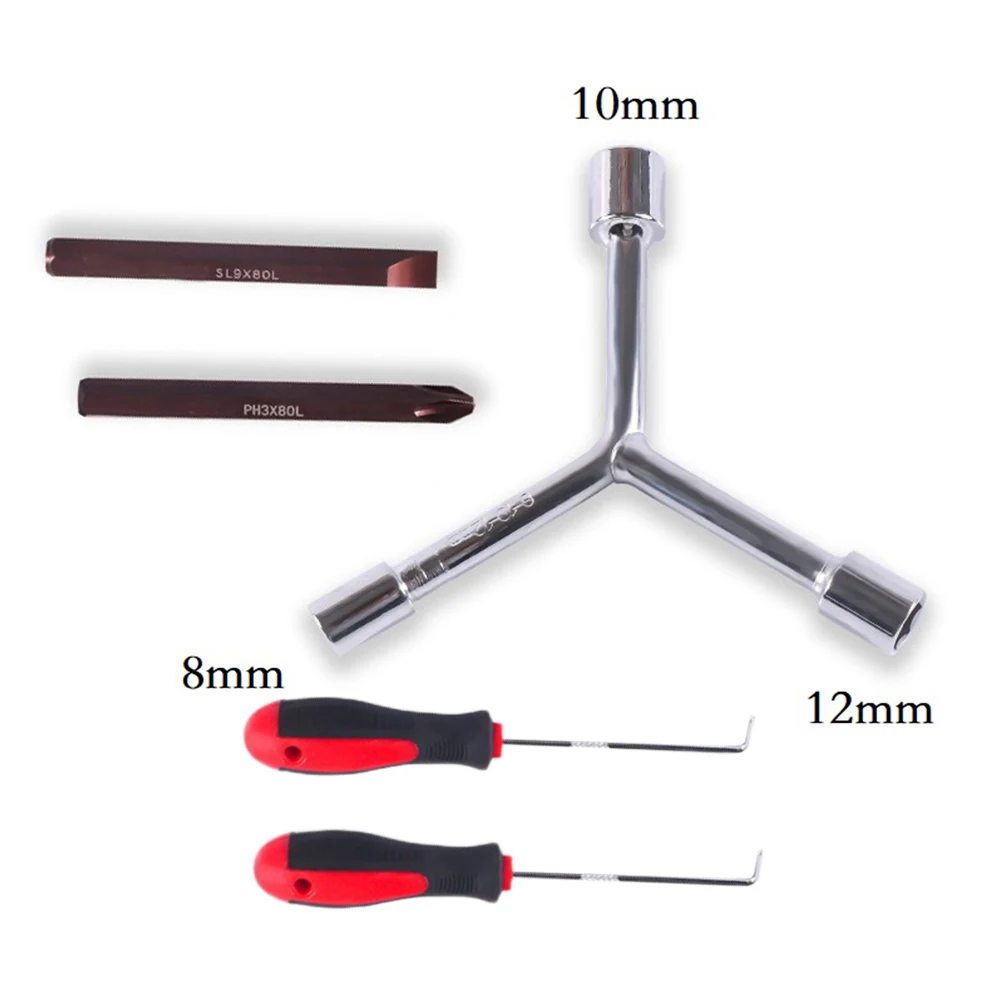 Y Type 3 Way Hex Socket Wrench 8/10/12mm Socket Wrench Repair Tools For Washing Machine Wheel Removal Tool Spanner Tool
Y Type 3 Way Hex Socket Wrench 8/10/12mm Socket Wrench Repair Tools For Washing Machine Wheel Removal Tool Spanner Tool