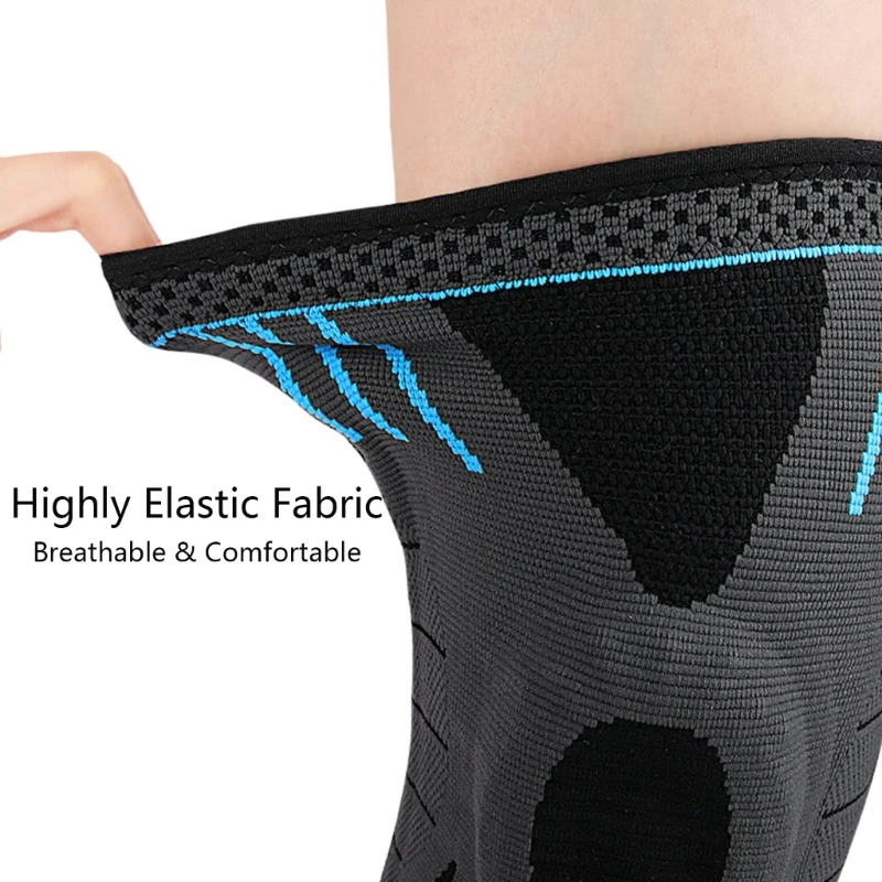 Compression Knee Brace Knee Warmer for Working Out, Gym, High Stretch Knee Pads with Patella Gel Pad & Side Stabilizers
Compression Knee Brace Knee Warmer for Working Out, Gym, High Stretch Knee Pads with Patella Gel Pad & Side Stabilizers