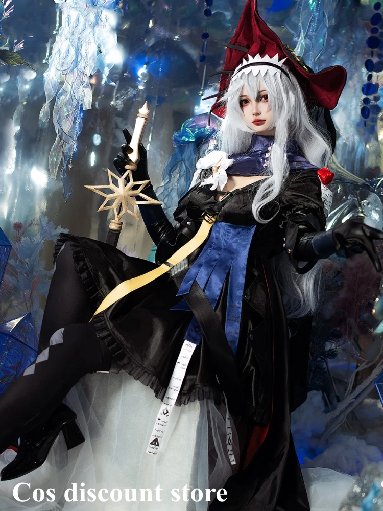 Stock Specter the Unchained Cosplay Costume Game Arknights Women Girl Black Dress Cos Clothes Comic-con Party Clothing Full Set
Stock Specter the Unchained Cosplay Costume Game Arknights Women Girl Black Dress Cos Clothes Comic-con Party Clothing Full Set