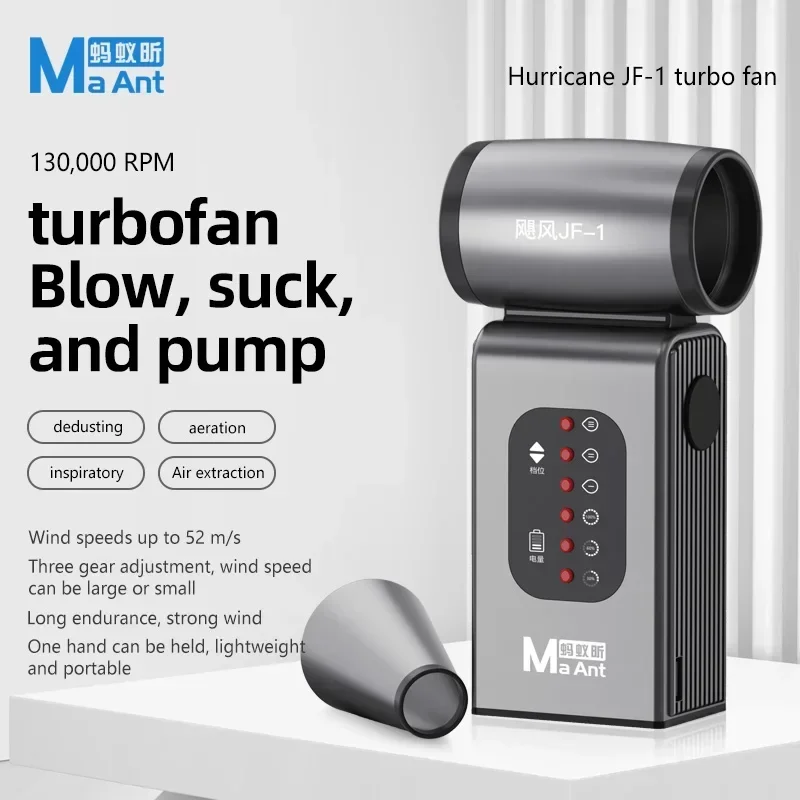 MaAnt JF-1 50W Violent Turbofan 3-скоростной регулируемый двойное использование выдувания и всасывания для ремонта материнской платы телефона, удаление пыли, охлаждение
MaAnt JF-1 50W Violent Turbofan 3-скоростной регулируемый двойное использование выдувания и всасывания для ремонта материнской платы телефона, удаление пыли, охлаждение