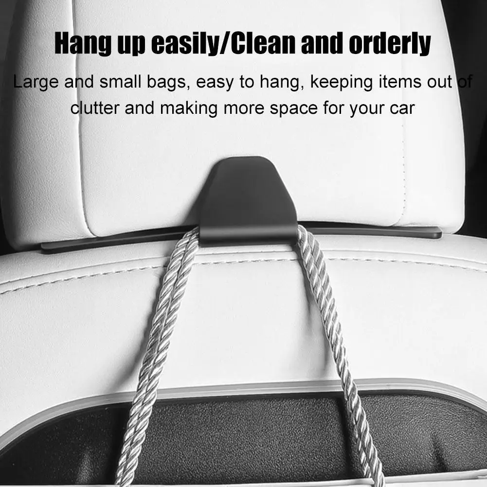 Car Headrest Hidden Hook Auto Seat Back Hanger Portable Storage Hook for Tesla Model 3 Model Y Headrest Organizer Holder Q3W3
Car Headrest Hidden Hook Auto Seat Back Hanger Portable Storage Hook for Tesla Model 3 Model Y Headrest Organizer Holder Q3W3