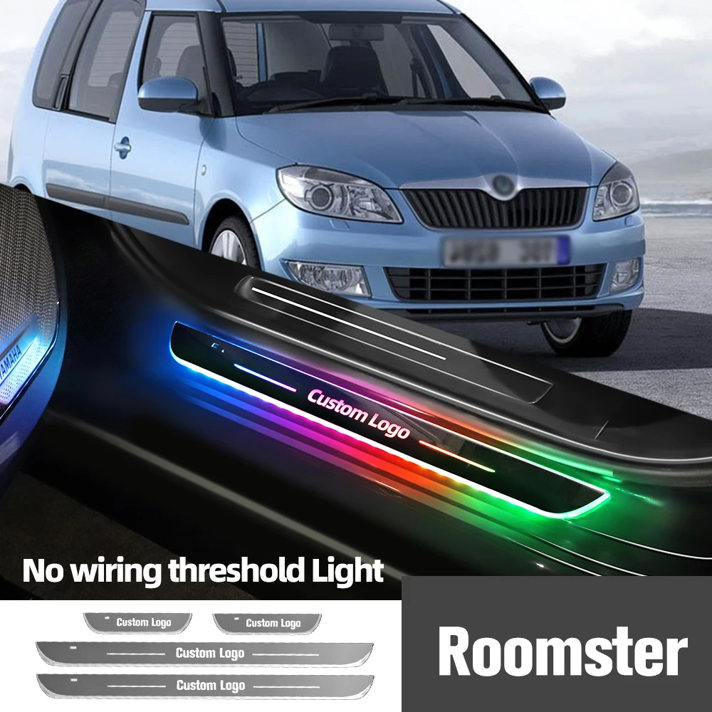 For Skoda Roomster 2006-2016 2012 2014 2015 Car Door Sill Light Customized Logo LED Welcome Threshold Pedal Lamp Accessories
For Skoda Roomster 2006-2016 2012 2014 2015 Car Door Sill Light Customized Logo LED Welcome Threshold Pedal Lamp Accessories