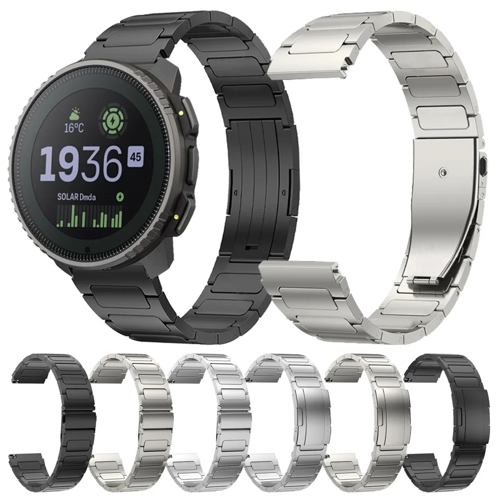 Ремешок титановый для SUUNTO 9 5 PEAK PRO, роскошный металлический браслет для SUUNTO VERTICAL Band, Huawei Watch 4 Pro GT3 2, 22 мм
Ремешок титановый для SUUNTO 9 5 PEAK PRO, роскошный металлический браслет для SUUNTO VERTICAL Band, Huawei Watch 4 Pro GT3 2, 22 мм