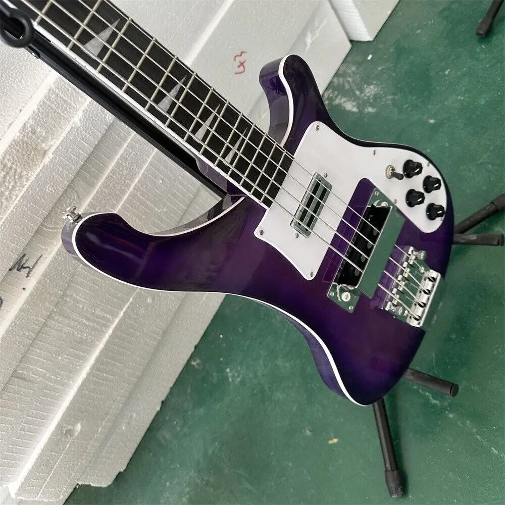 China purple Shaped bass electric guitar
China purple Shaped bass electric guitar