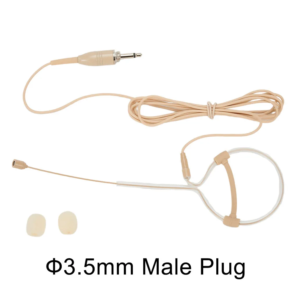 Durable New Headset Microphone Single-ear 3 Pin 4 Pin Plug Clear Sound Earhook Head Worn Headworn Wireless-TA4F
Durable New Headset Microphone Single-ear 3 Pin 4 Pin Plug Clear Sound Earhook Head Worn Headworn Wireless-TA4F