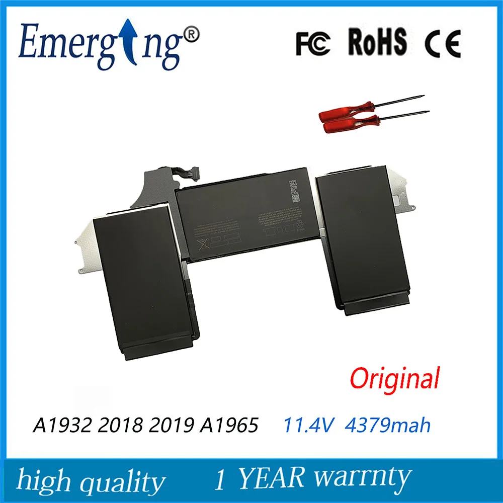 11.40V 4379mah A1965 Laptop battery For Apple Macbook Air Retina A1932 2018 2019 year with tools
11.40V 4379mah A1965 Laptop battery For Apple Macbook Air Retina A1932 2018 2019 year with tools