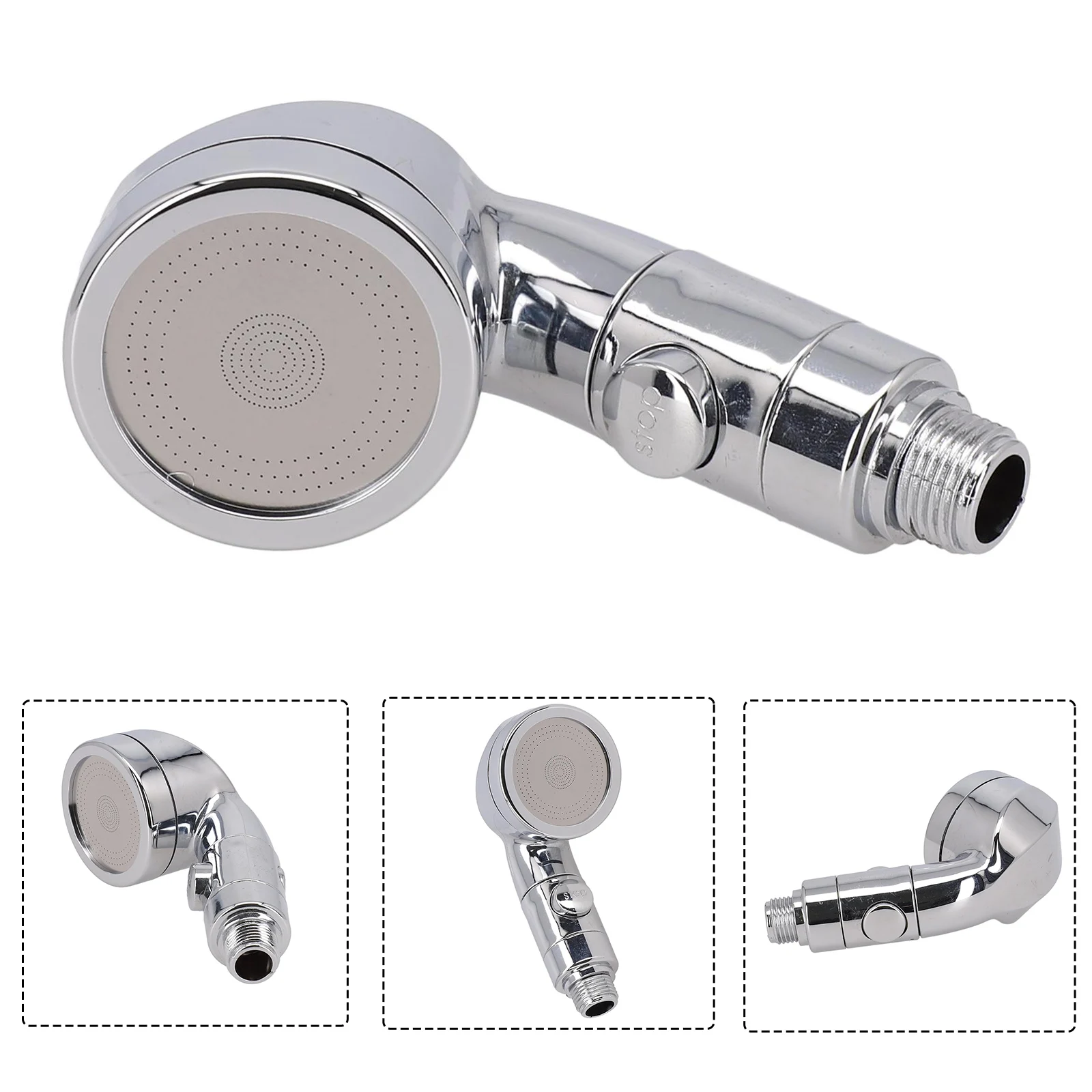 Newest Shower Head Shower Nozzle ABS Corrosion-resistant Durable High-quality Material No Rust Silver Fixtures
Newest Shower Head Shower Nozzle ABS Corrosion-resistant Durable High-quality Material No Rust Silver Fixtures