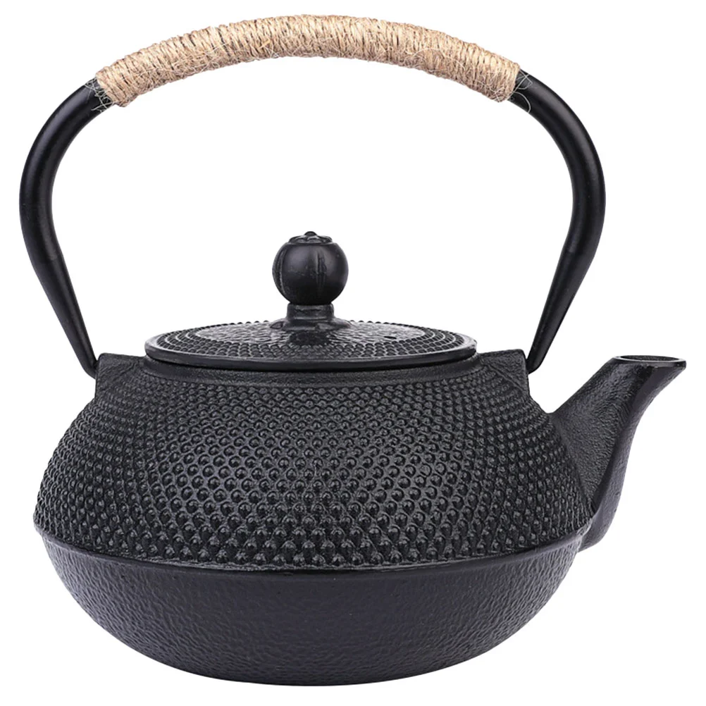 Home Iron Teapot Tetsubin Kettle Metal with Handle Infuser Vintage Desktop Small Decor
Home Iron Teapot Tetsubin Kettle Metal with Handle Infuser Vintage Desktop Small Decor
