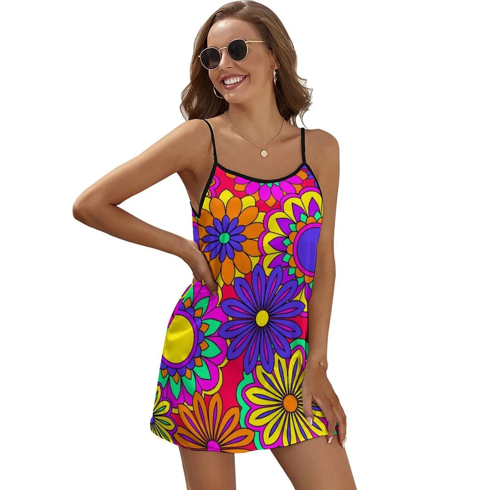 Groovy Flower Power Baby! Sleeveless Dress summer dresses ladies 2024 Dresses for wedding party Evening gown
Groovy Flower Power Baby! Sleeveless Dress summer dresses ladies 2024 Dresses for wedding party Evening gown