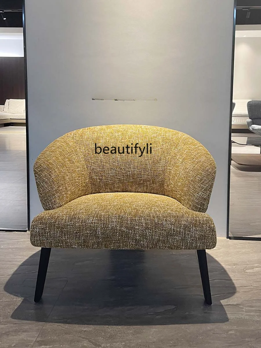 Italian Minimalist High-End Fabric Couch Designer Leisure Chair Home Single Sofa
Italian Minimalist High-End Fabric Couch Designer Leisure Chair Home Single Sofa