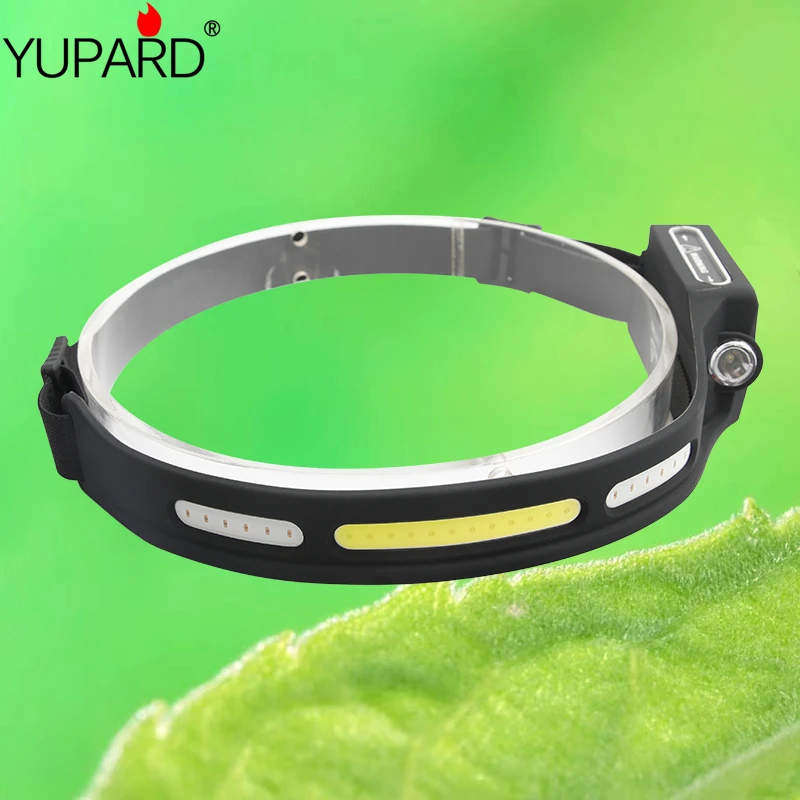 YUPARD Silicone Portable Wave Sensing COB Headlight Outdoor Riding Light USB Charging Night Running Light LED Bright Headlight
YUPARD Silicone Portable Wave Sensing COB Headlight Outdoor Riding Light USB Charging Night Running Light LED Bright Headlight