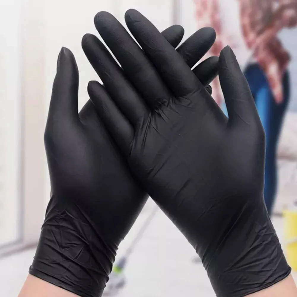 20PCS Disposable Gloves Tattoo Black Latex High Elastic Protective Gloves Powder-Free Exam Gloves Laboratory Cleaning Gloves
20PCS Disposable Gloves Tattoo Black Latex High Elastic Protective Gloves Powder-Free Exam Gloves Laboratory Cleaning Gloves