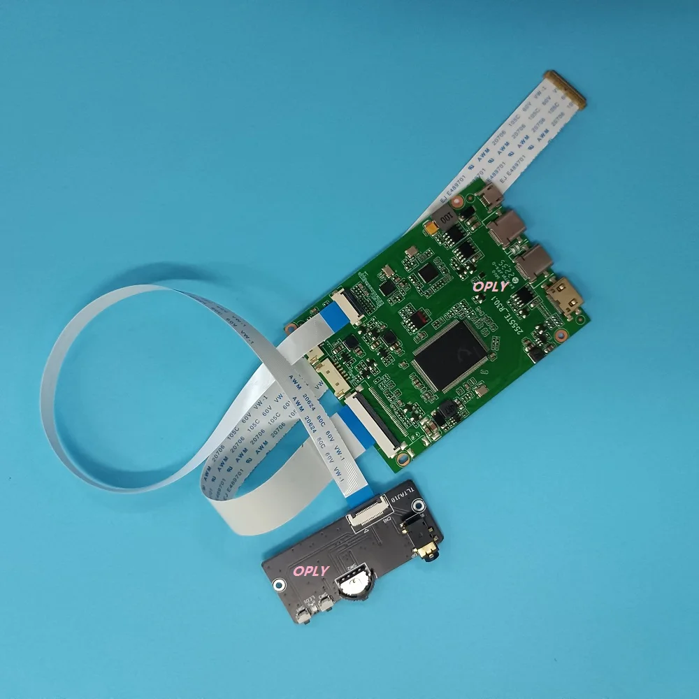 EDP Controller board 2K Type-c Micro USB for LM156LF9L01 LM156LF9L02 LM156LFBL01 1920X1080 Panel LED Mini HDMI-compatible LCD
EDP Controller board 2K Type-c Micro USB for LM156LF9L01 LM156LF9L02 LM156LFBL01 1920X1080 Panel LED Mini HDMI-compatible LCD