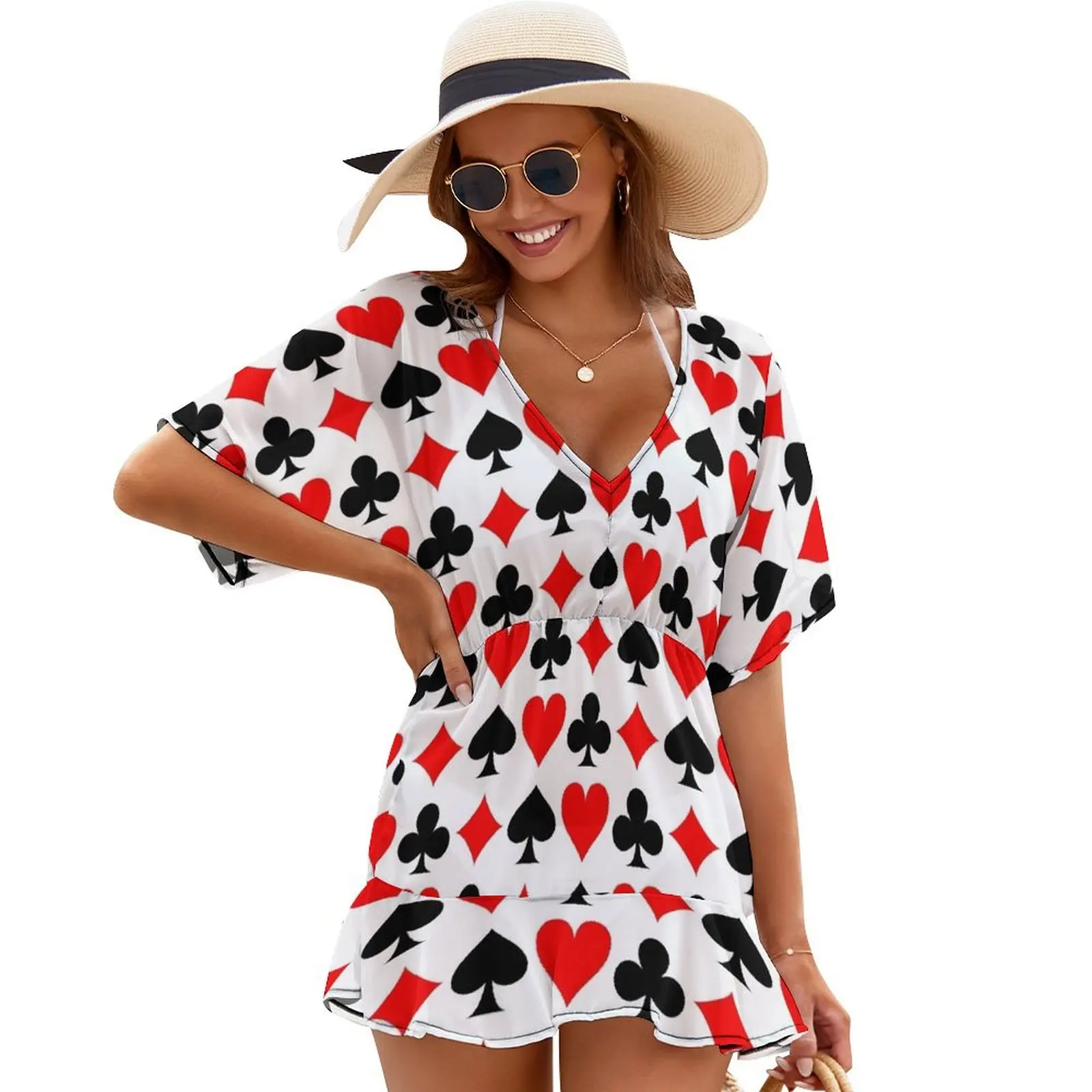 JACKPOT! Full House Spades, Clubs, Diamonds and Hearts Cover Ups long sleeve dress dress summer 2024 women
JACKPOT! Full House Spades, Clubs, Diamonds and Hearts Cover Ups long sleeve dress dress summer 2024 women