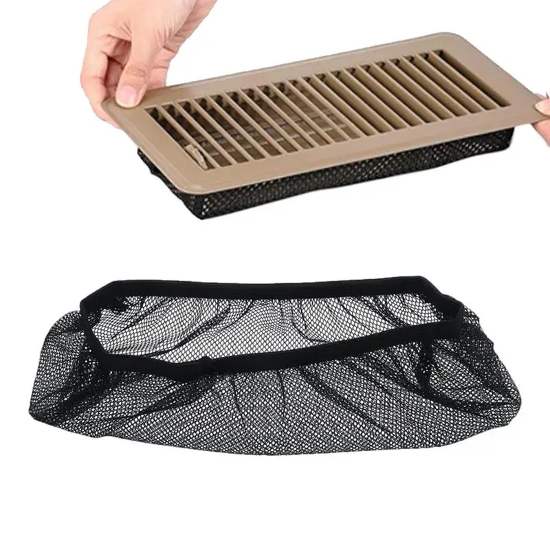 

Elastic Air Vent Mesh Catcher Floor Register Cover Trap Floor Vent Screen Net Living Room Accessories For Home Catch Debris