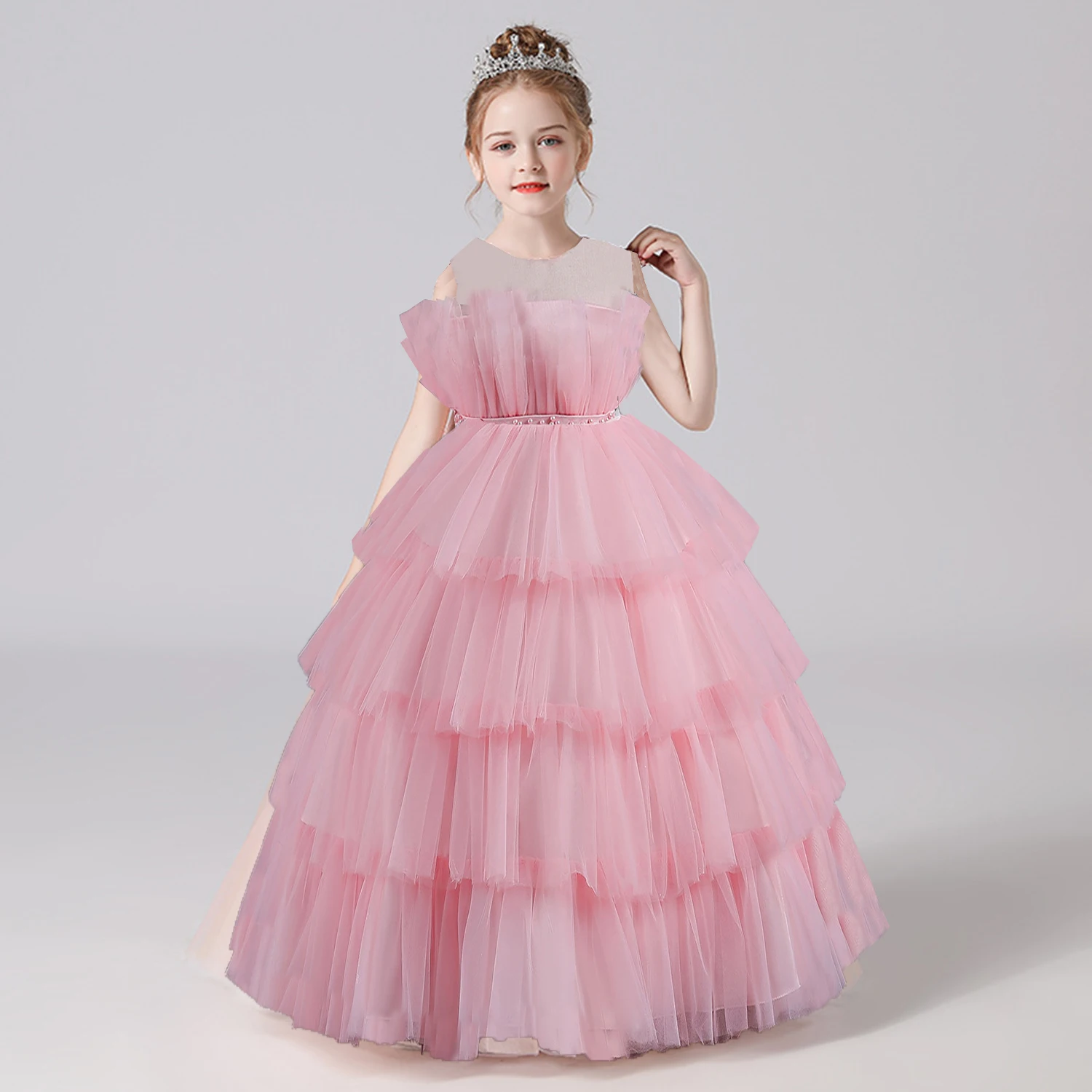 Shiny Toddler 2-10 Years Little Girls Layered Ruffled Flower Girl Birthday Party Pageant Formal Princess Dress
Shiny Toddler 2-10 Years Little Girls Layered Ruffled Flower Girl Birthday Party Pageant Formal Princess Dress