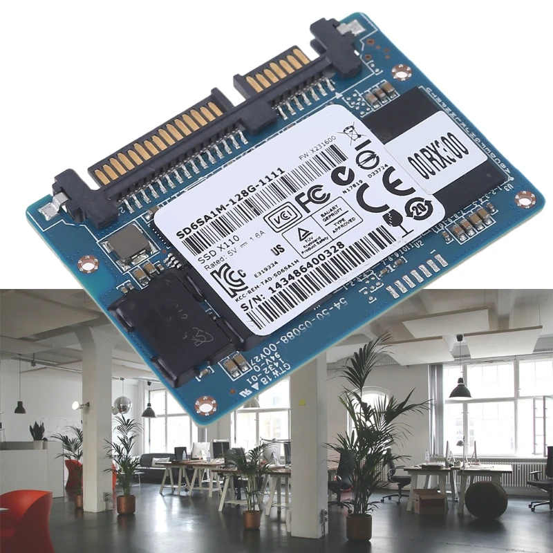 Half Slim SATA SSD Solid State Hard Disk 128GB SSD Drive For Laptop PC Computer Notebook with 7 + 15 Pin Port
Half Slim SATA SSD Solid State Hard Disk 128GB SSD Drive For Laptop PC Computer Notebook with 7 + 15 Pin Port