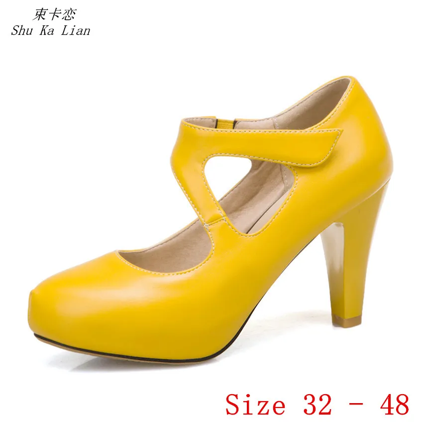 

Women High Heel Shoes Platform Pumps Woman High Heels Party Shoes Kitten Heels Plus Size 32 33 - 40 41 42 43 44 45 46 47 48