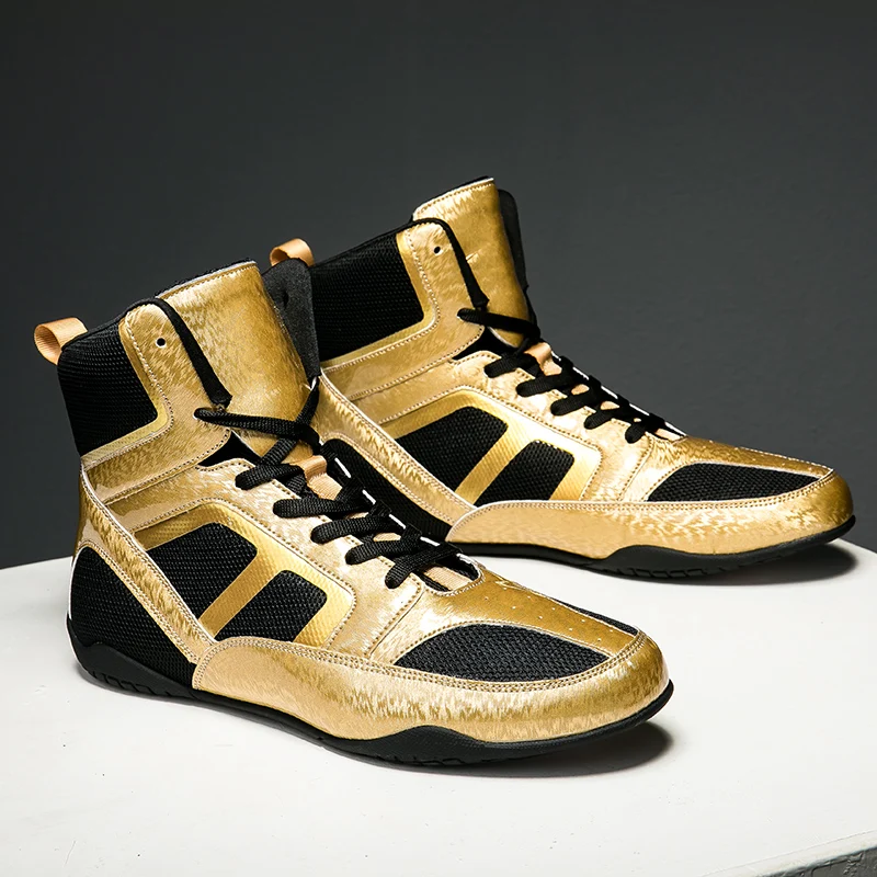 New Professional Boxing Shoes Men Wrestling Shoes Light Weight Boxing Footwears Luxury Gym Sneakers
New Professional Boxing Shoes Men Wrestling Shoes Light Weight Boxing Footwears Luxury Gym Sneakers