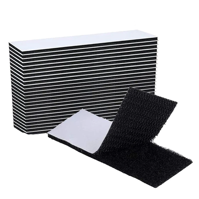 New 18 Pcs 3X10cm Double-Side Reclosable Hook Loop Strips Tape Self Adhesive Hook And Loop Tapes For Holds Picture Frame
New 18 Pcs 3X10cm Double-Side Reclosable Hook Loop Strips Tape Self Adhesive Hook And Loop Tapes For Holds Picture Frame