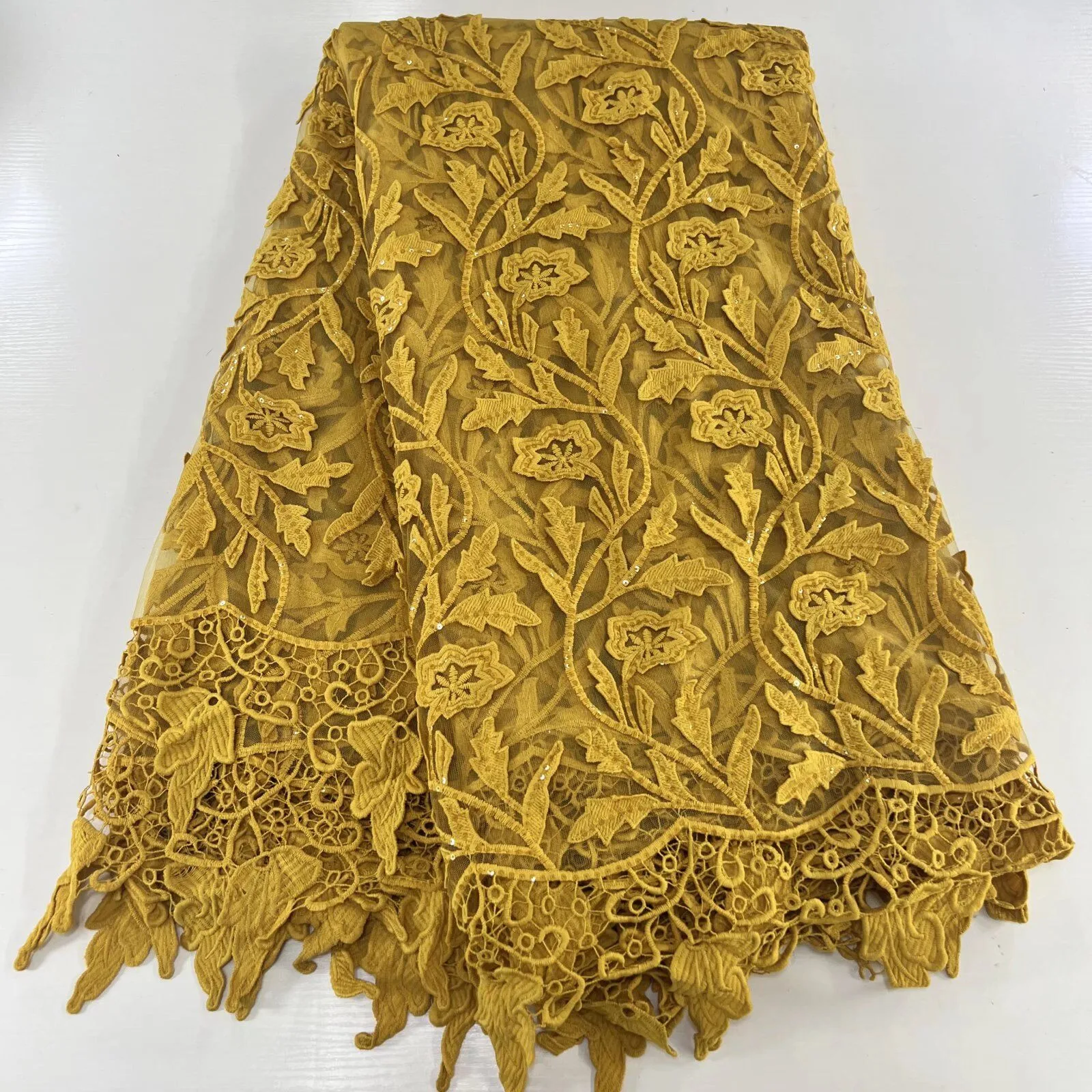 African Mesh Lace Fabric Embroidery French Milk Silk Tulle Lace Fabric 2022 Sweet Colors Wedding Party Dress
African Mesh Lace Fabric Embroidery French Milk Silk Tulle Lace Fabric 2022 Sweet Colors Wedding Party Dress